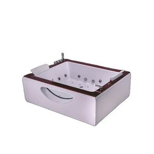 custom size portable 2 person whirlpool massage jacuzi bathtub