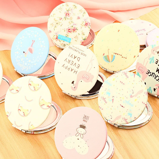 Custom Square Mini Round Shape Cheap Small Makeup Pocket Mirror for Promotional Personalized Pocket Mirror