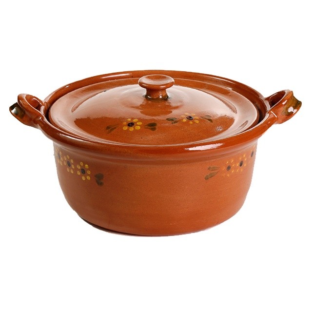 custom wholesale Clay Cooking Pot orange cooking ware pot