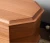 Import custom wooden cremation urns boxes Small wood box urn supplier for funeral supplies from China