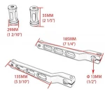 Customized Aluminum  Shift Lever Practical Gear Change Foot Lever Motorcycle Accessories