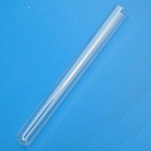 customized round bottom lab glass test tube with cork