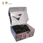 Customized size packaging paper box corrugated cardboard shipping box with logo