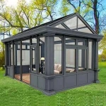 Customized winter garden free standing sunroom