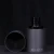 Import Cylinder 100ml Black Empty Glass Perfume Spray Bottle With Magnetic Cap from China