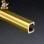 Import decorative aluminum arc tile brass metal trim strips from China