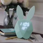 Decorative Home Desk Digital Stand Table Alarm Clock for Hotel