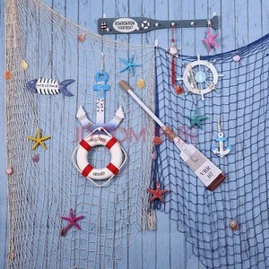 Decorative nautical fishing nets with seashells, Decorative Fishing Net