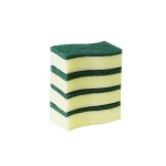 Delicate soft and elastic cleaning dish sponges brush and scouring pads