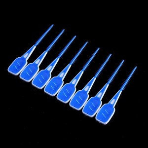 Buy Dental Floss Picks Soft Silicone Tooth Brush/toothpick Ended Rubber ...