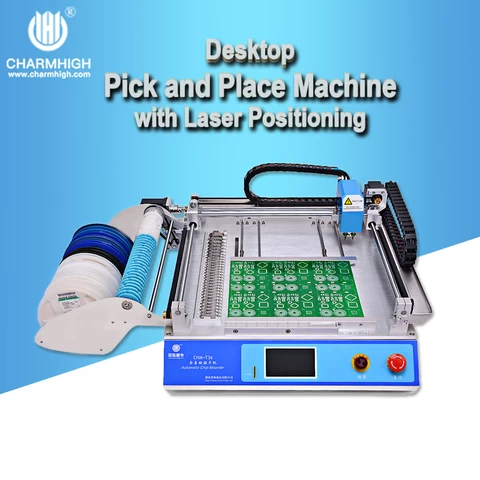 Desktop manual operation smd assembly smt pick and place pcb prototype machine