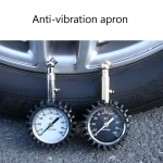 Dial Type Tire Pressure Gauge for Auto Bike Motorcycle