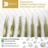 Diamond Grip Plasma Gold Eyelash Tweezers/ Private Label Volume Lash tweezers