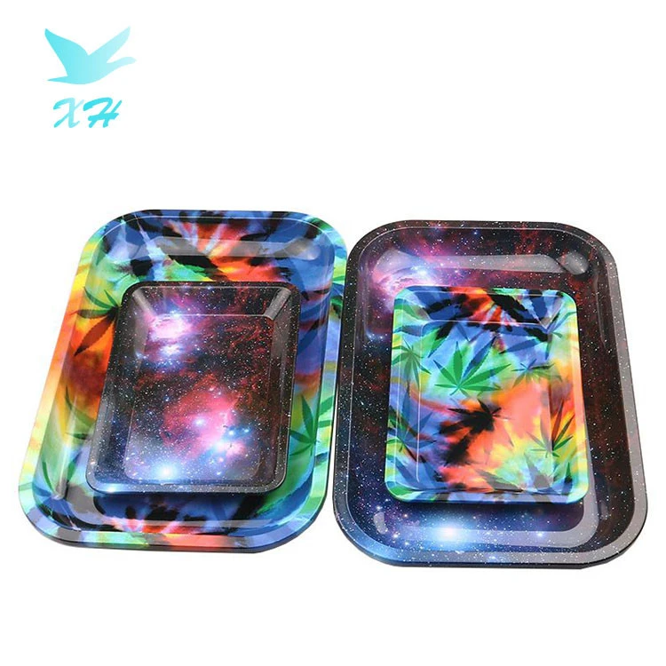different sizes tin metal rolling trays blank serving_trays for restaurant/hotel