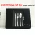 Import Dishwasher Safe Fork Spoon Knife Set PVD Coating Stainless Steel Cutlery Flatware Set 24 pcs from China
