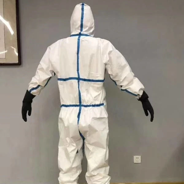 disposable protective coverall clothing personal protective equipment civil protective clothing with CE FDA