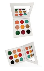 Buy 4 Color Y094-6 Cosmetic Packaging Empty Eyeshadow Palette Private Label  Makeup Case from Zhejiang Weili Plastic Co., Ltd, China