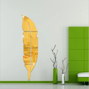 DIY wall acrylic mirror stickers home decor