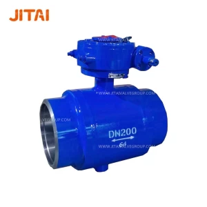 DN200 GOST Manual Trunnion Mounted Two Way Fully Welding Ball Valve