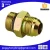 Import DOT brass Air Brake Compression connector Eaton 90deg ELBOW JIC MALE 74deg CONE/SAE O-RING BOSS ADAPTERS from China