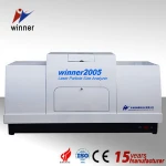 Double laser orthogonal optical bench Winner2005A filter material particle size analysis instruments for Suspended particles