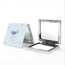 Double-side Square Makeup Compact Cosmetic Mirrors