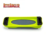 Double-Sided Whetstone Sharpening Stone with Anti-Slip Plastic Base 600/2,800 Grit Carborundum Knife and Fish Hook Sharpener