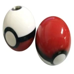 Dragon Ball Z Crystal Gear Shift Knob With 3 Adapters and 1 Car Strap,Fits Most Car Gearshifts