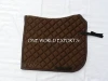 Dressage Saddle Pad Drill Cloth, Quilted, Cushion Padded