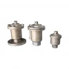 Durable and firm high quality stainless steel threaded exhaust valve
