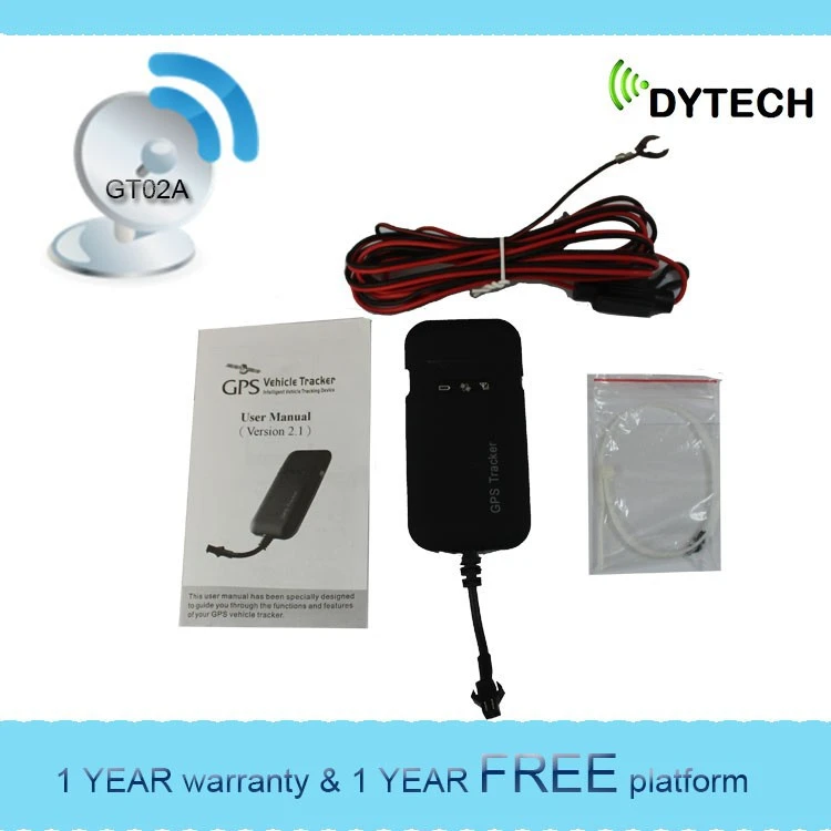 DYEGOO small GPS vehicle / car / truck tracker GT02 with IOS App and Android App manufacture in China