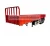 Import EAST 70 ton Flatbed Semi Trailer Low Bed Truck Trailer Trucks And Trailers with side wall from China
