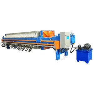 Easy Maintenance Screw Filter Press Sludge Dewatering Equipment for Wastewater Treatment