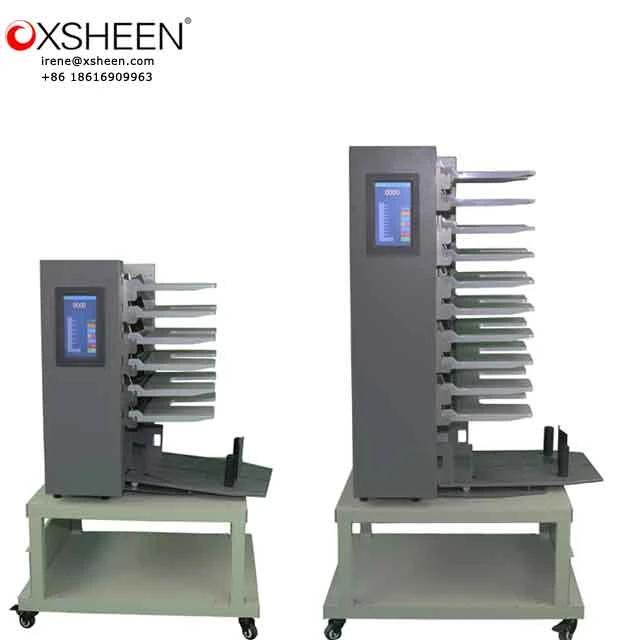 Easy operated paper collator, best office paper gathering machine