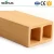 Import Easy to install wpc hollow faux wood timber tube for indoor partition wall decorative from China