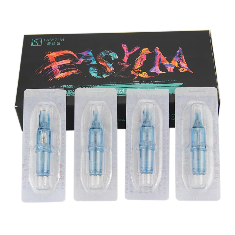 Easyzlm EO. GAS Disposable Use Only Tattoo Needle Cartridge for Tattoo Machine Body Art
