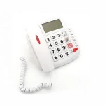 EbayHigh Quality Jumbo Button Telephone with Blue Back-Light and Amplified Speakerphone Function