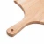 Import Eco-friendly hot sale high quality 12 inch beech wood bread pizza paddle serving tray cutting board peel from China