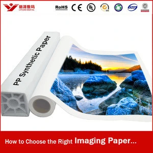 Eco solvent pp paper for poster material for printing