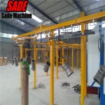 Electrostatic Metal coating machinery lines For rack