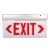 Import Emergency light CE RoHS SAA 3 Years Warranty LED Exit Sign light IP33 Emergency LED Exit light from China