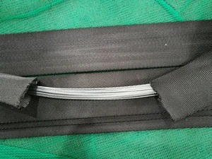 Endless lifting sling with polyester jacket
