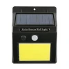 Energy saving 48 LED solar light PIR motion sensor wall lamp security outdoor waterproof lighting