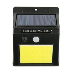 Energy saving 48 LED solar light PIR motion sensor wall lamp security outdoor waterproof lighting
