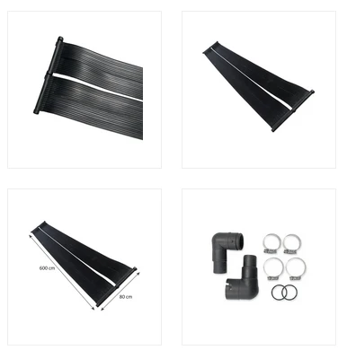 EPDM rubber solar water heater for swimming pool,factory price, Rohs
