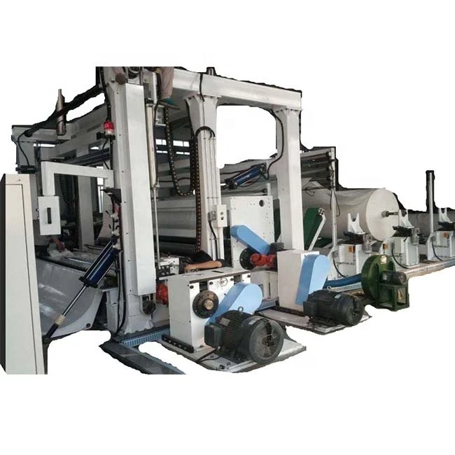 Equipment manufacturing toilet paper tissue paper slitter rewinder processing machine