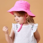 European and American new sun hat breathable and quick-drying beach hat childrens sunscreen adjustable fisherman hat