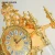 Import European Folk Crafts Classical Home Decoration K9 Crystal Natural Jade Brass grandfather clock mechassic grandfather floor clock from China