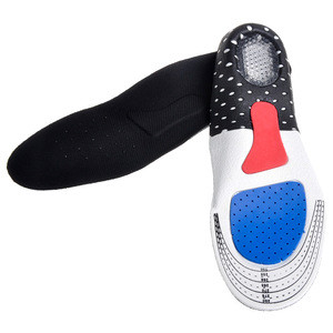 EVA Silicone Gel Athletic Shoe Insole Absorb Shock for Running and Other Sports