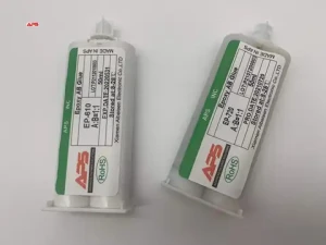 Excellent heat transfer white  highly thermal conductive epoxy AB glue two-component epoxy adhesive